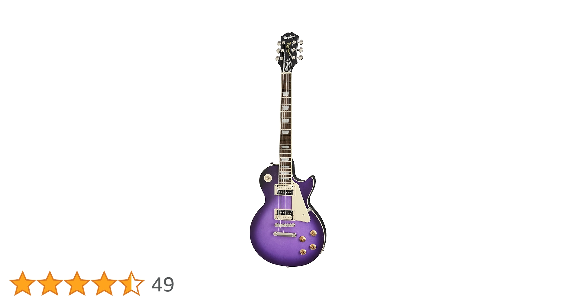 Amazon | Epiphone Les Paul Classic Wear - パープル | エレキ